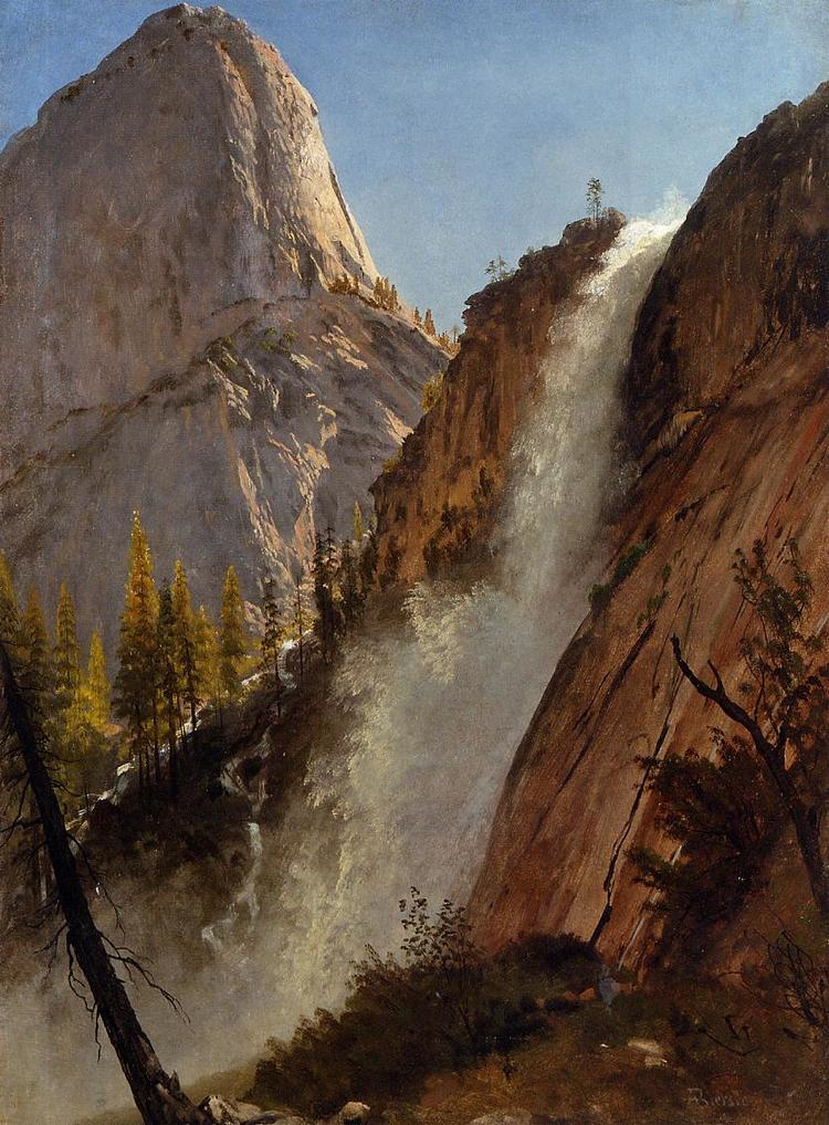 Albert Bierstadt Oil Painting Liberty Cam, Yosemite